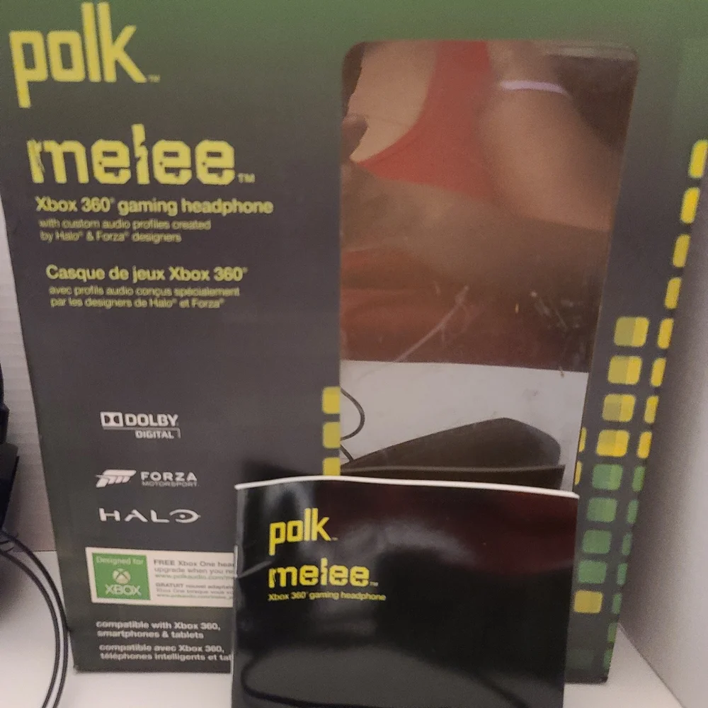 Polk Melee Audio Headphone Xbox 360.
